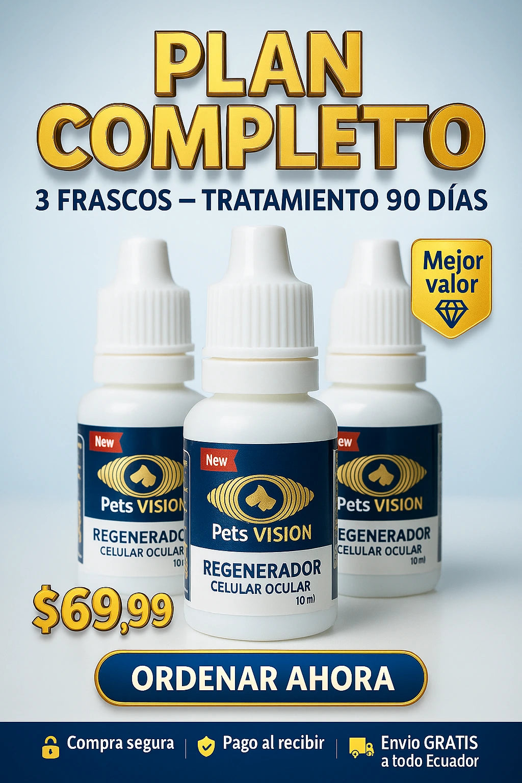 Pets Vision PACK TRIPLE